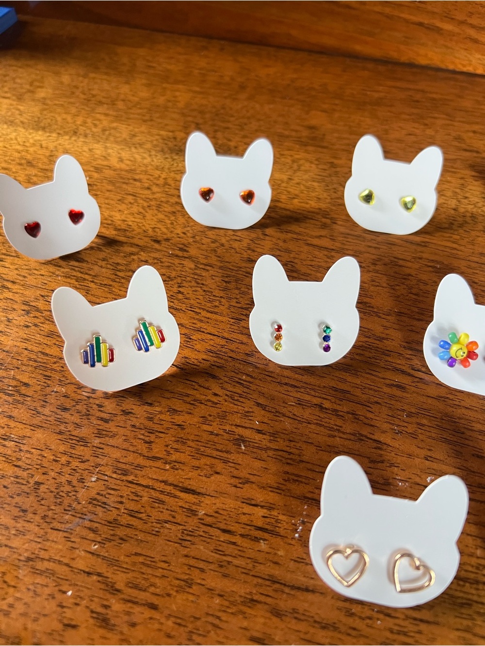 13pc Rainbow Earring Bundle Set - Picture 3 of 4